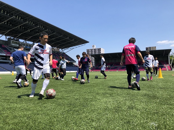 ヨドコウ桜スタジアム 大人のサッカークリニック 開催レポート