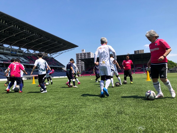 ヨドコウ桜スタジアム 大人のサッカークリニック 開催レポート